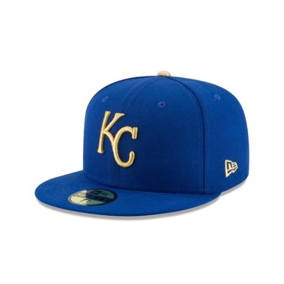 Kansas City Royals Gorra | New Era MLB Authentic Collection 59fifty Fitted Cap Mexico - Azules